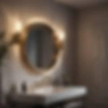 Stylish Fixtures for a Luxurious Look Elegant bathroom featuring stylish fixtures