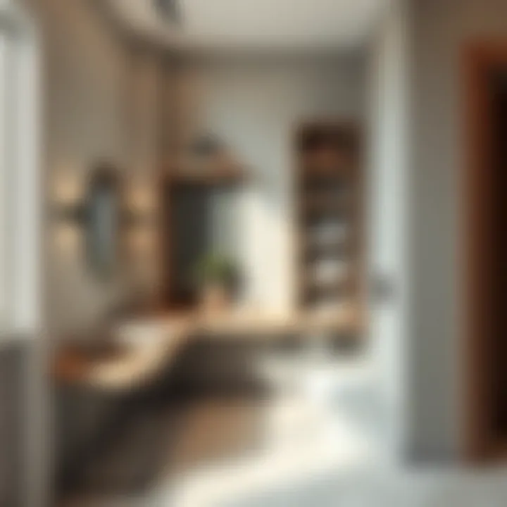 Creative corner shelving unit maximizing limited space