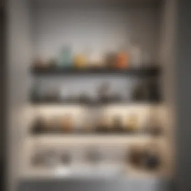 Chic Open Shelving Solution Chic open shelving solution for easy access and organization