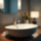 Sleek Moen faucet designed for vessel sinks showcasing modern aesthetics