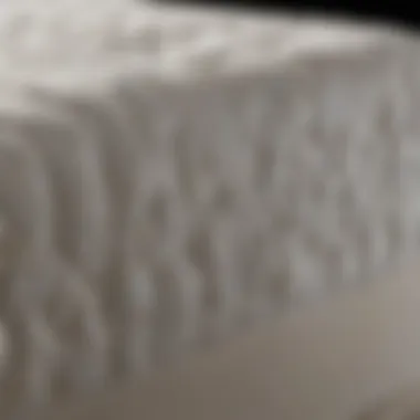 Close-up of OCMattress material showcasing its quality and texture