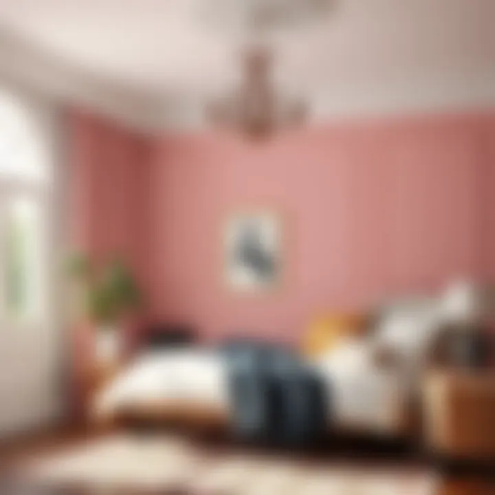 Decor matching with paint colors