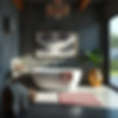 Creative styling ideas for color bath mats in interior design