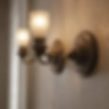 Vintage-Inspired Wall Sconces in Classic Bathroom Decor Vintage-inspired wall sconces enhancing classic bathroom decor