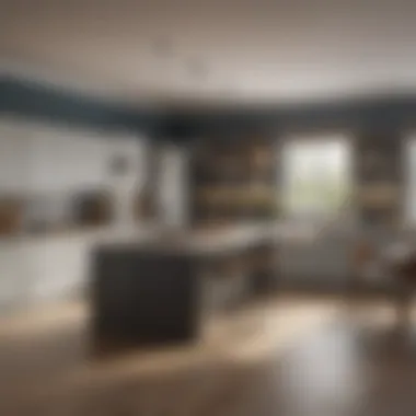 Optimized Kitchen Space Functional kitchen layout maximizing space and efficiency