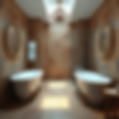 Variety of tiles for stylish bathroom floors