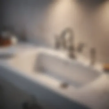 Maintenance Insights for Trough Sink Maintenance tips displayed alongside a double faucet trough sink