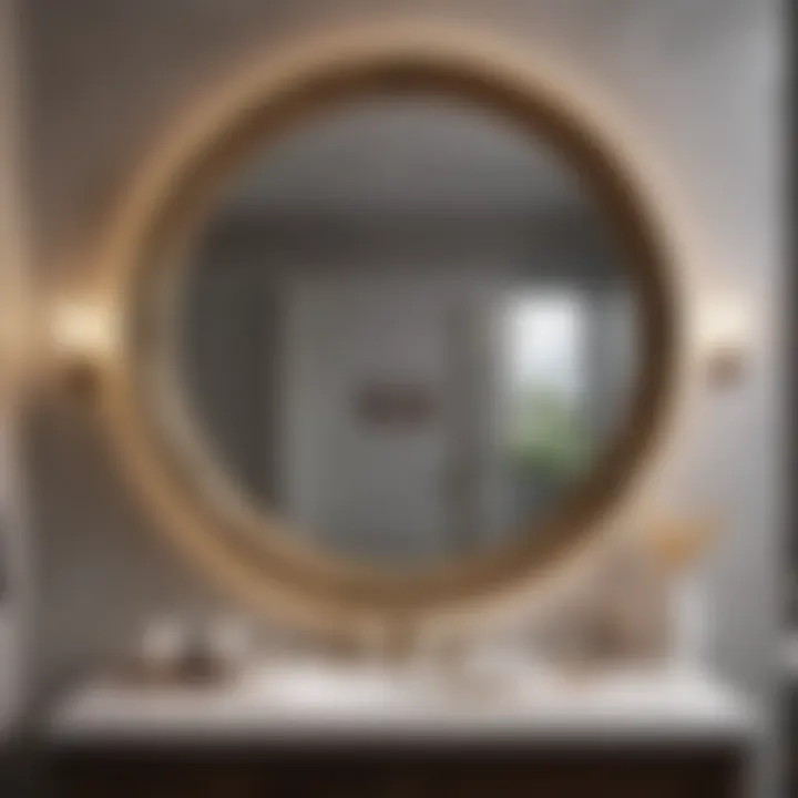 Maintenance tips for keeping bathroom mirrors spotless