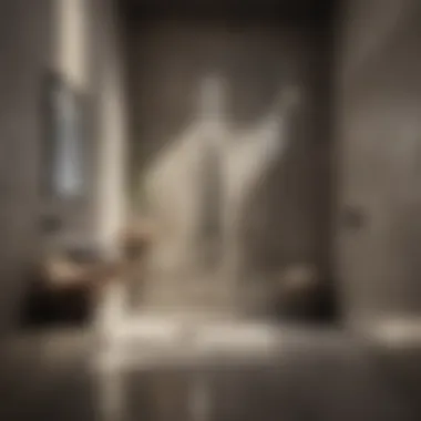 Luxury Aesthetics in Shower Room Design Aesthetic enhancements in a luxurious shower space