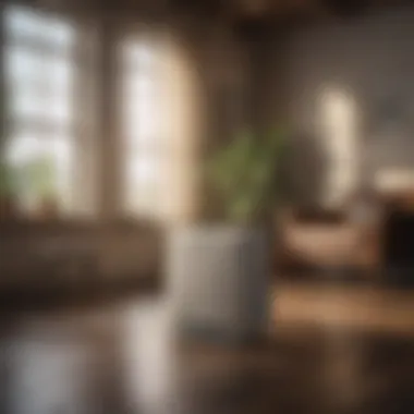 Controlling Humidity with Dehumidifiers Dehumidifier maintaining air quality in a room