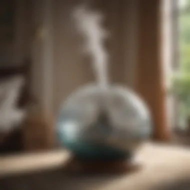 Utilizing Humidifiers for Optimal Comfort Humidifier in a serene bedroom setting