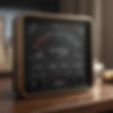 Measuring Humidity for Better Sleep Humidity measurement device displaying readings