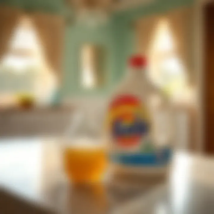 Comparison of safe detergent performance against traditional options