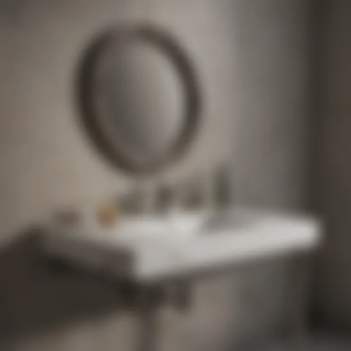 Various materials used in bathroom vanity seats