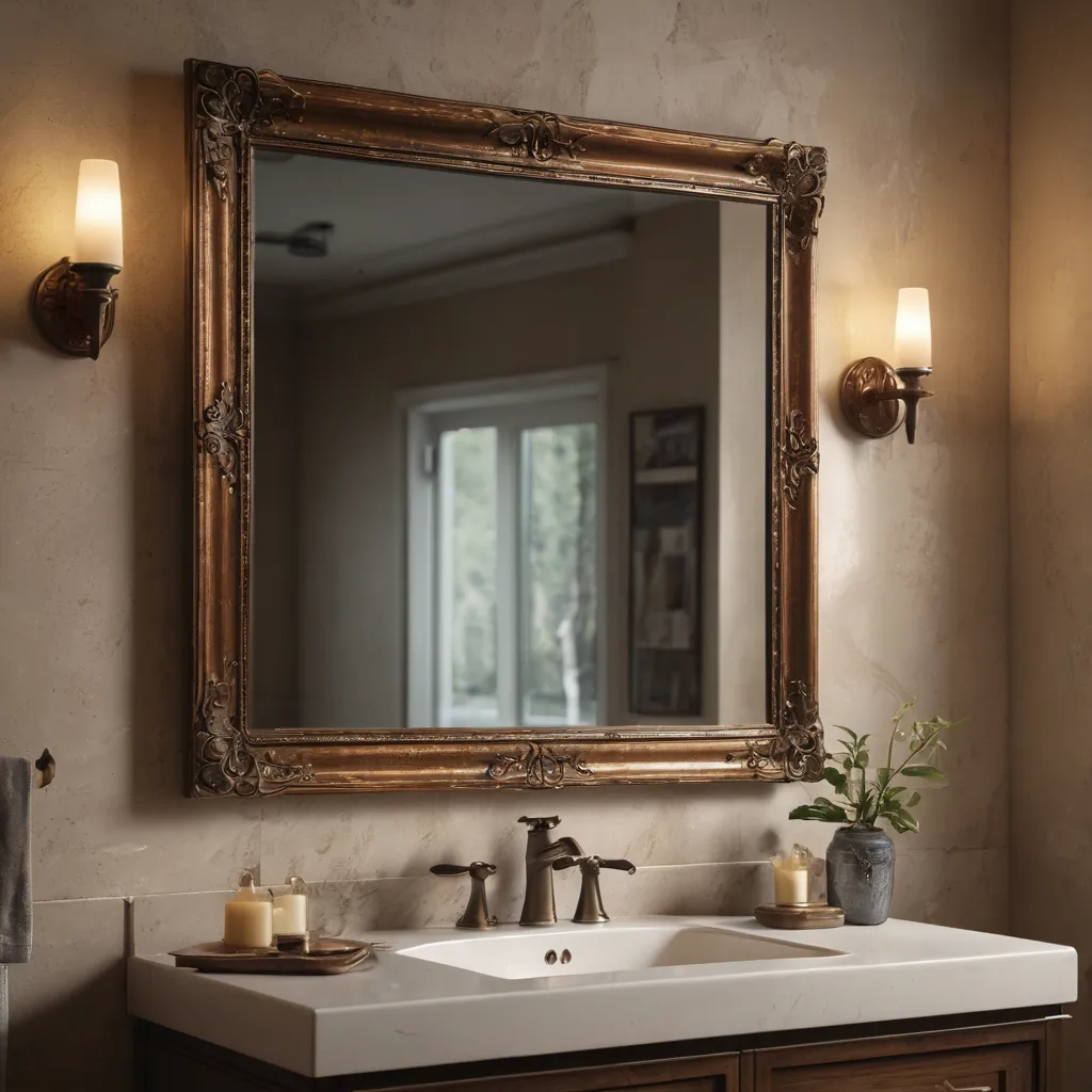 Elevate Your Space with Tuscan Bronze Bathroom Mirrors