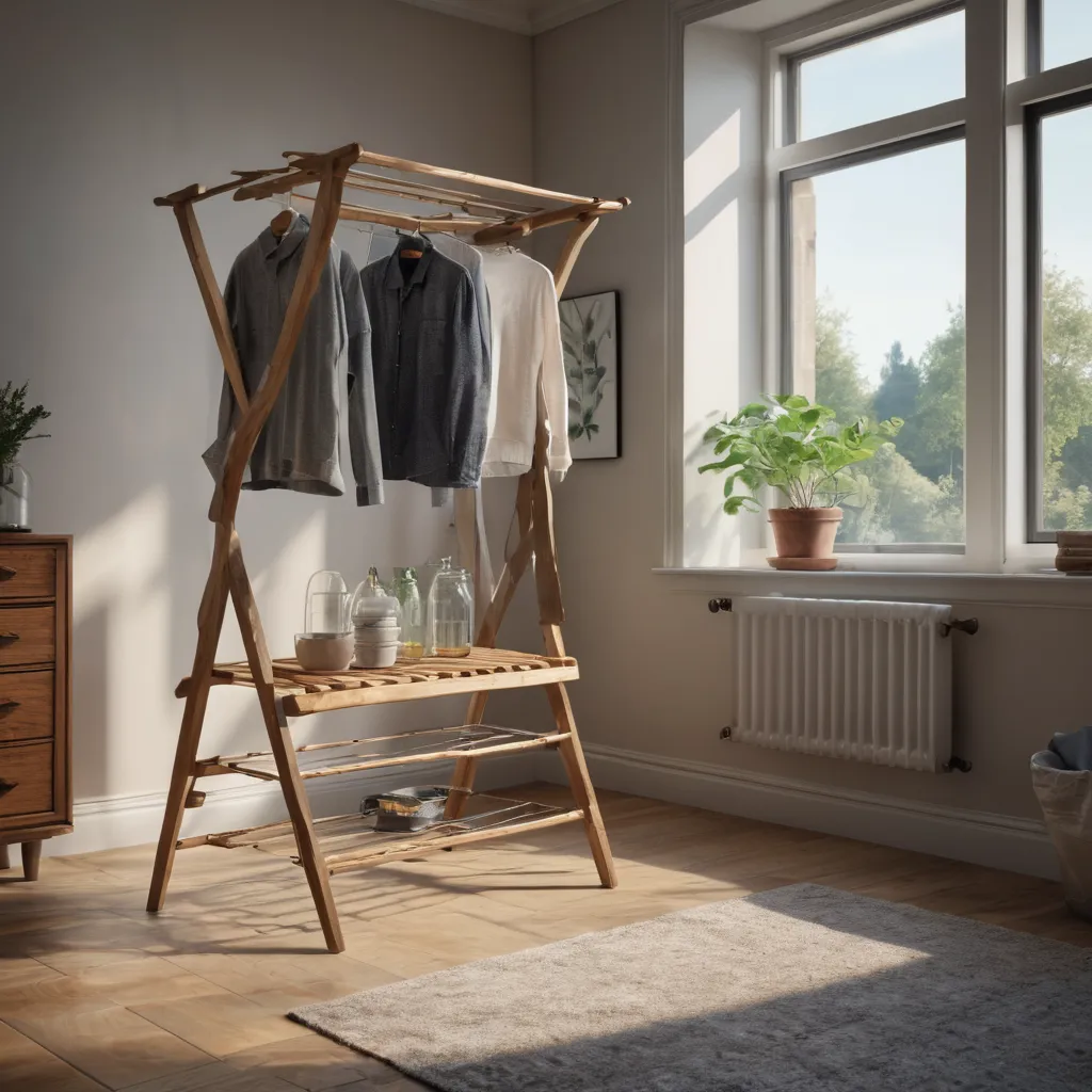 Free Standing Rack Cleaning Rack Maximize Space with Free Standing Laundry Drying Racks